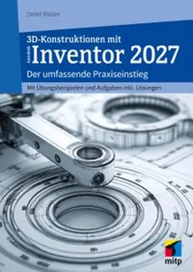 Ridder |  3D-Konstruktionen mit Autodesk Inventor 2027 | eBook | Sack Fachmedien