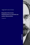 Poggendorff |  Biographisch-literarisches Handwörterbuch zur Geschichte der exakten Wissenschaften | Buch |  Sack Fachmedien