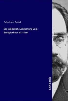 Schaubach |  Die südöstliche Abdachung vom Großglockner bis Triest | Buch |  Sack Fachmedien