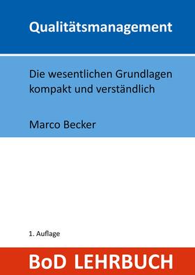 Becker | Qualitätsmanagement | E-Book | sack.de