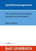 Becker |  Qualitätsmanagement | eBook | Sack Fachmedien
