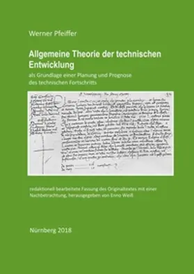 Pfeiffer / Weiß |  Allgemeine Theorie der technischen Entwicklung | Buch |  Sack Fachmedien