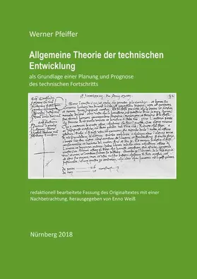 Pfeiffer / Weiß |  Allgemeine Theorie der technischen Entwicklung | eBook | Sack Fachmedien