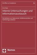 Klaas |  Interne Untersuchungen und Informationsaustausch | eBook | Sack Fachmedien