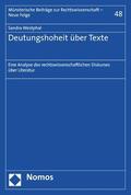 Westphal |  Deutungshoheit über Texte | eBook | Sack Fachmedien