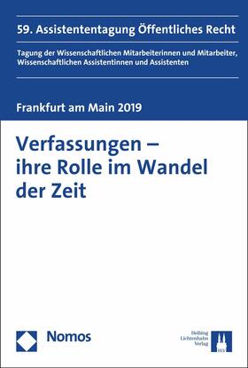 Donath / Bretthauer / Dickel-Görig |  Verfassungen - ihre Rolle im Wandel der Zeit | eBook | Sack Fachmedien
