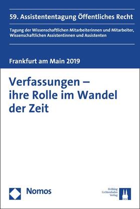 Donath / Bretthauer / Dickel-Görig | Verfassungen - ihre Rolle im Wandel der Zeit | E-Book | sack.de