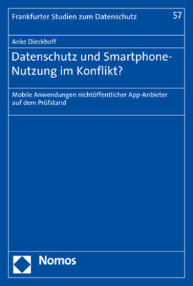 Dieckhoff | Datenschutz und Smartphone-Nutzung im Konflikt? | E-Book | sack.de