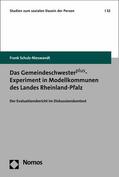 Schulz-Nieswandt |  Das Gemeindeschwesterplus-Experiment in Modellkommunen des Landes Rheinland-Pfalz | eBook | Sack Fachmedien