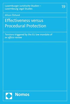 Östlund | Effectiveness versus Procedural Protection | E-Book | sack.de