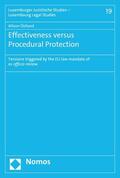 Östlund |  Effectiveness versus Procedural Protection | eBook | Sack Fachmedien
