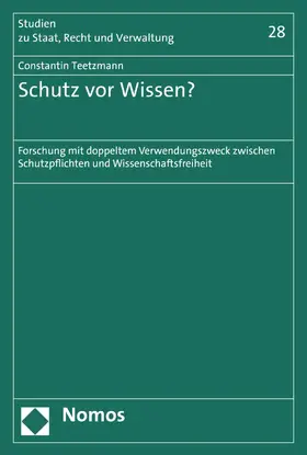 Teetzmann | Schutz vor Wissen? | E-Book | www.sack.de