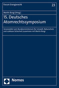 Burgi |  15. Deutsches Atomrechtssymposium | eBook | Sack Fachmedien