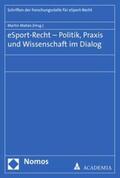 Maties |  eSport-Recht – Politik, Praxis und Wissenschaft im Dialog | eBook | Sack Fachmedien