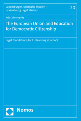 Grimonprez |  The European Union and Education for Democratic Citizenship | eBook | Sack Fachmedien