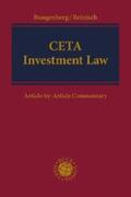 Bungenberg / Reinisch |  CETA Investment Law | eBook | Sack Fachmedien