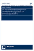 Christiansen |  Die Anwendbarkeit des Allgemeinen Gleichbehandlungsgesetzes auf GmbH-Geschäftsführer | eBook | Sack Fachmedien