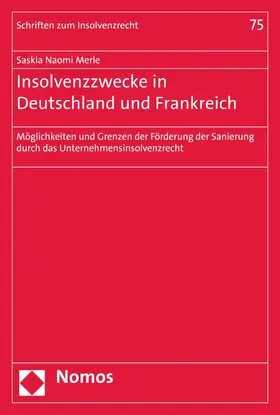 Merle |  Insolvenzzwecke in Deutschland und Frankreich | eBook | Sack Fachmedien