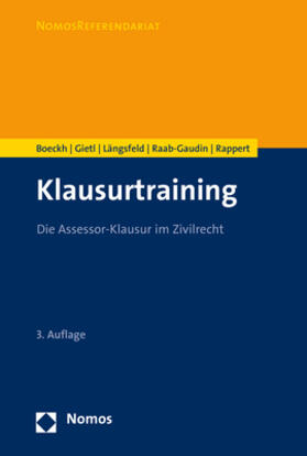 Boeckh / Gietl / Längsfeld | Klausurtraining | E-Book | sack.de