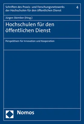 Stember | Hochschulen für den öffentlichen Dienst | E-Book | www.sack.de