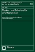 Jehle |  Marken- und Patentrechte in Unternehmen | eBook | Sack Fachmedien