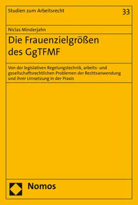 Minderjahn |  Die Frauenzielgrößen des GgTFMF | eBook | Sack Fachmedien