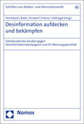 Steinebach / Bader / Rinsdorf |  Desinformation aufdecken und bekämpfen | eBook | Sack Fachmedien
