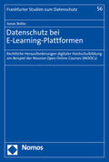 Botta |  Datenschutz bei E-Learning-Plattformen | eBook | Sack Fachmedien