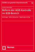 Herresthal |  Reform der AGB-Kontrolle im B2B-Bereich | eBook | Sack Fachmedien