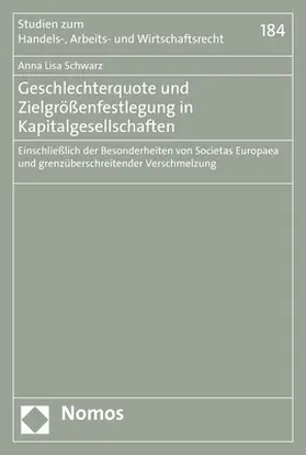 Schwarz |  Geschlechterquote und Zielgrößenfestlegung in Kapitalgesellschaften | eBook | Sack Fachmedien
