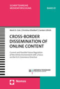 Cole / Etteldorf / Ullrich |  Cross-Border Dissemination of Online Content | eBook | Sack Fachmedien