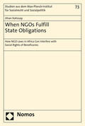 Kahssay |  When NGOs Fulfill State Obligations | eBook | Sack Fachmedien