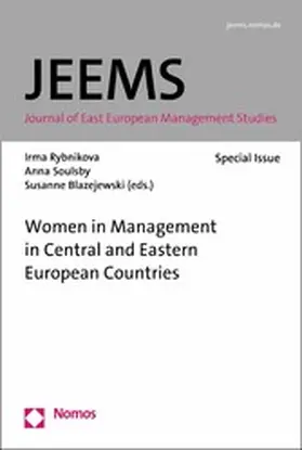 Rybnikova / Soulsby / Blazejewski |  Women in Management in Central and Eastern European Countries | eBook | Sack Fachmedien