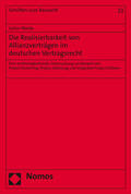 Warda |  Die Realisierbarkeit von Allianzverträgen im deutschen Vertragsrecht | eBook | Sack Fachmedien