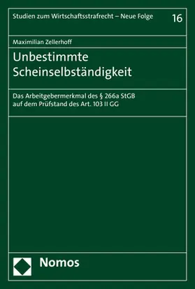 Zellerhoff |  Unbestimmte Scheinselbständigkeit | eBook | Sack Fachmedien