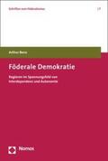 Benz |  Föderale Demokratie | eBook | Sack Fachmedien
