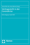 Effer-Uhe / Mohnert |  Vertragsrecht in der Coronakrise | eBook | Sack Fachmedien