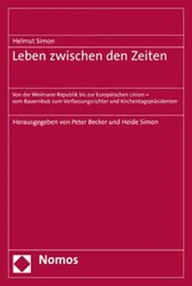 Simon / Becker |  Leben zwischen den Zeiten | eBook | Sack Fachmedien