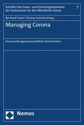 Frevel / Heinicke | Managing Corona | E-Book | sack.de