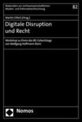 Eifert |  Digitale Disruption und Recht | eBook | Sack Fachmedien