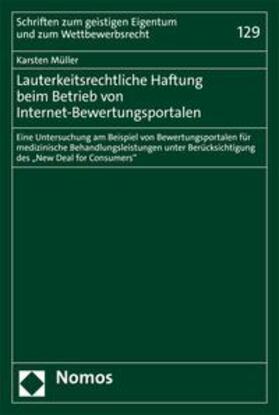 Müller |  Lauterkeitsrechtliche Haftung beim Betrieb von Internet-Bewertungsportalen | eBook | Sack Fachmedien