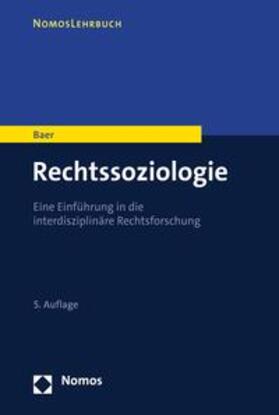 Baer | Rechtssoziologie | E-Book | sack.de