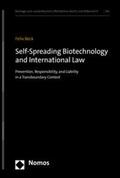 Beck |  Self-Spreading Biotechnology and International Law | eBook | Sack Fachmedien