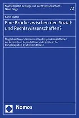 Busch |  Eine Brücke zwischen den Sozial- und Rechtswissenschaften? | eBook | Sack Fachmedien