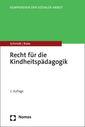 Schmidt / Rabe |  Recht für die Kindheitspädagogik | eBook | Sack Fachmedien
