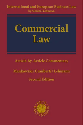 Mankowski † / Cuniberti / Lehmann | Commercial Law | E-Book | www.sack.de