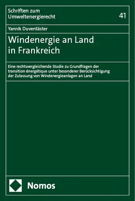 Duventäster | Windenergie an Land in Frankreich | E-Book | sack.de