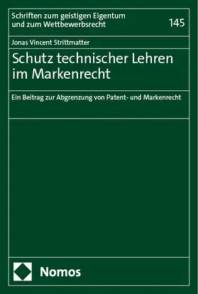 Strittmatter |  Schutz technischer Lehren im Markenrecht | eBook | Sack Fachmedien