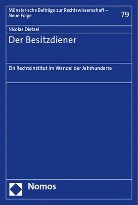 Dietzel | Der Besitzdiener | E-Book | sack.de