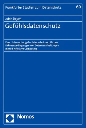 Dejam | Gefühlsdatenschutz | E-Book | sack.de